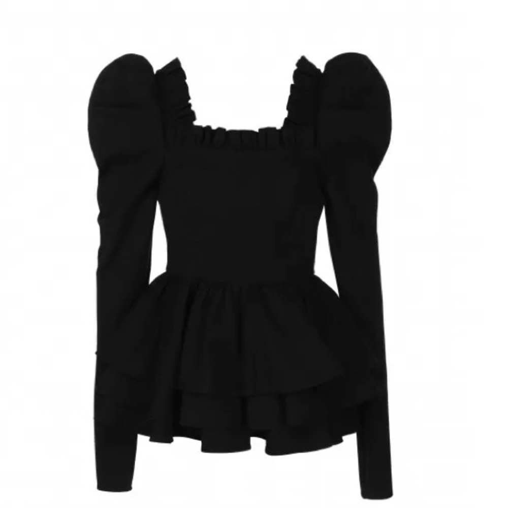 Selkie Caviar Boleyn Top EUC 1X